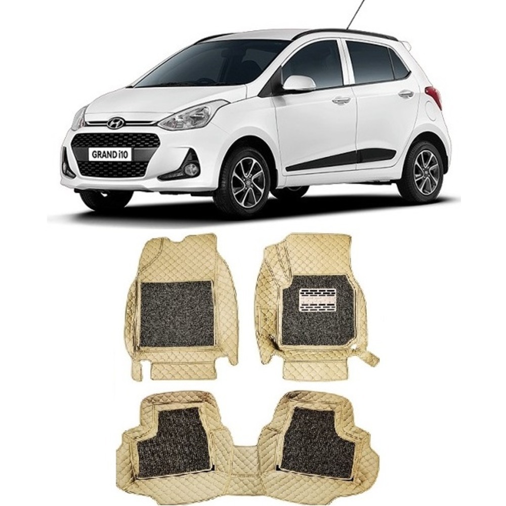 Floor Mats for Grand I10  - beige